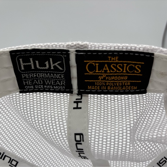 Huk Performance Men’s Head Wear Camouflage Blue Trucker Mesh SnapBack Hat OSFM - Picture 11 of 12